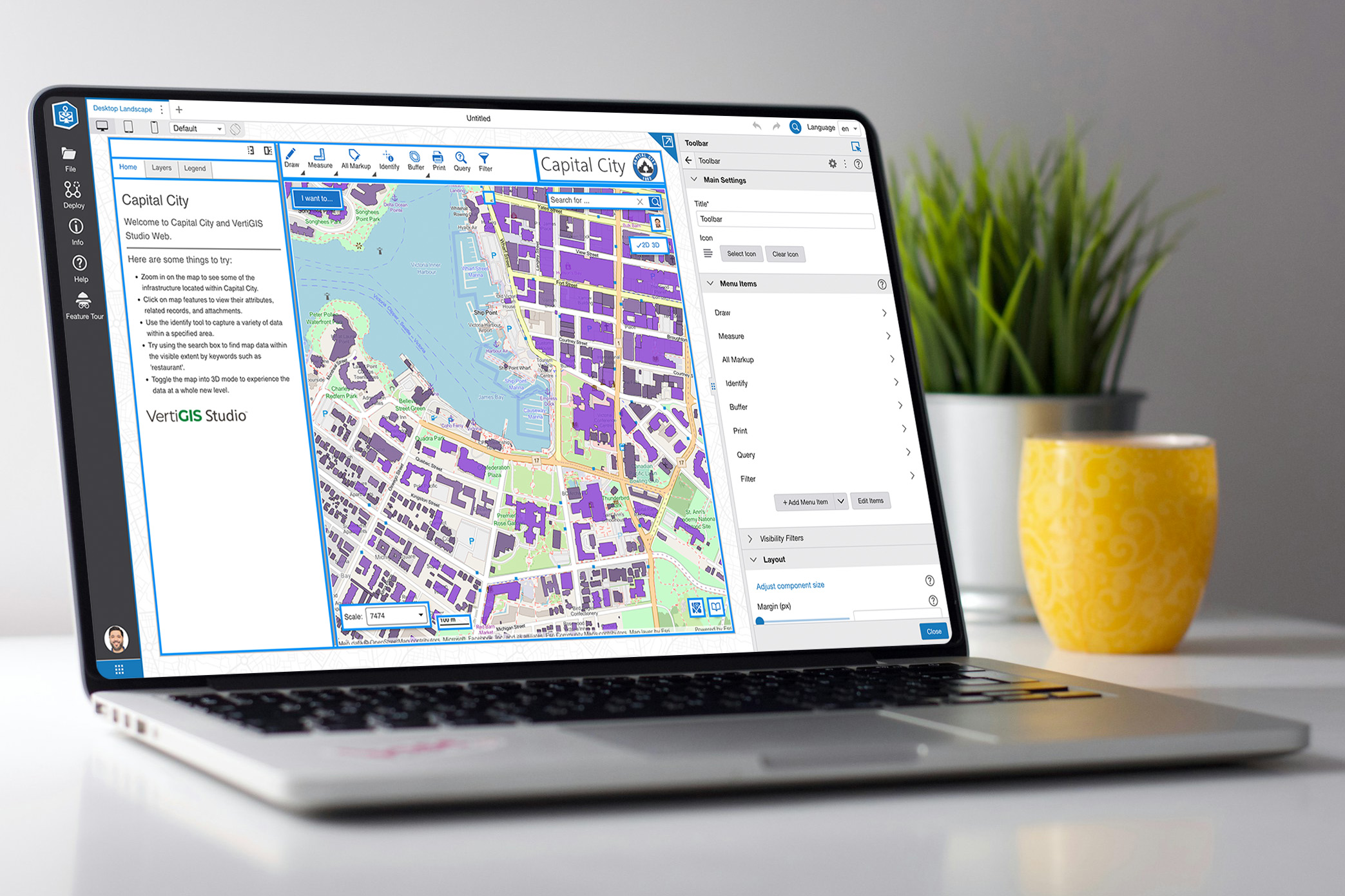 Configurable app interface